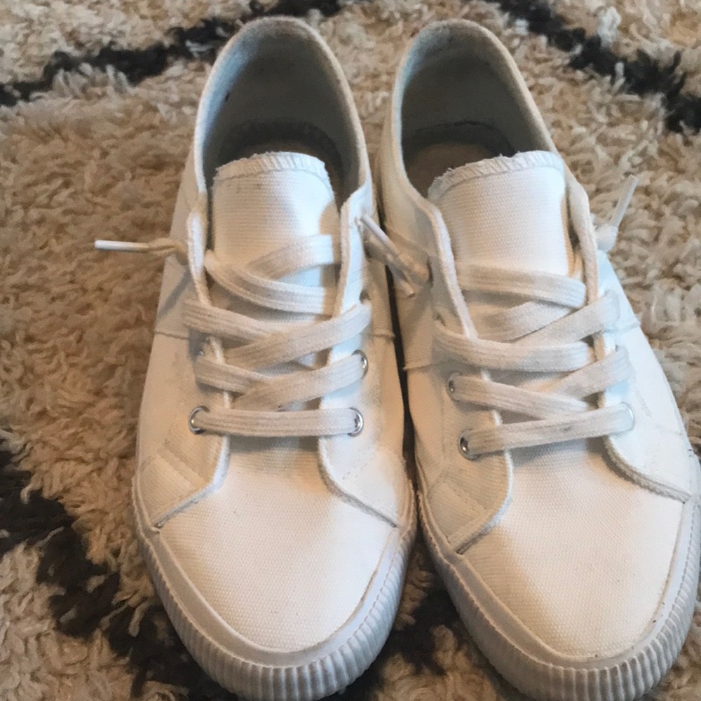 Tommy Bahama all white sneakers - worn once
